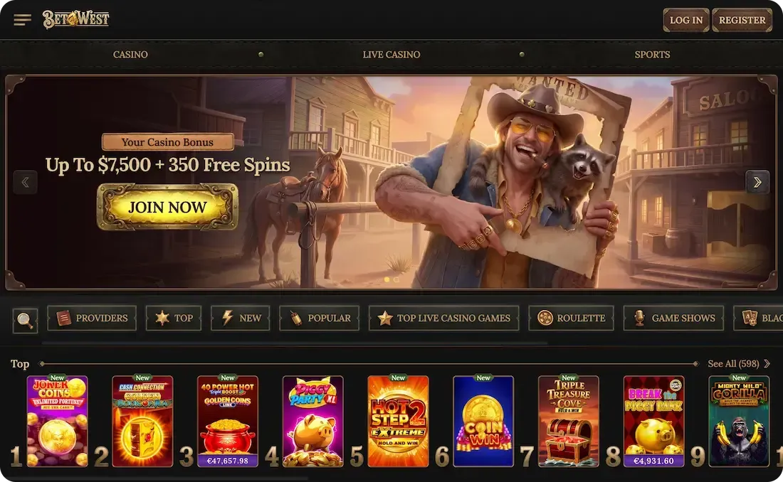 betwest casino